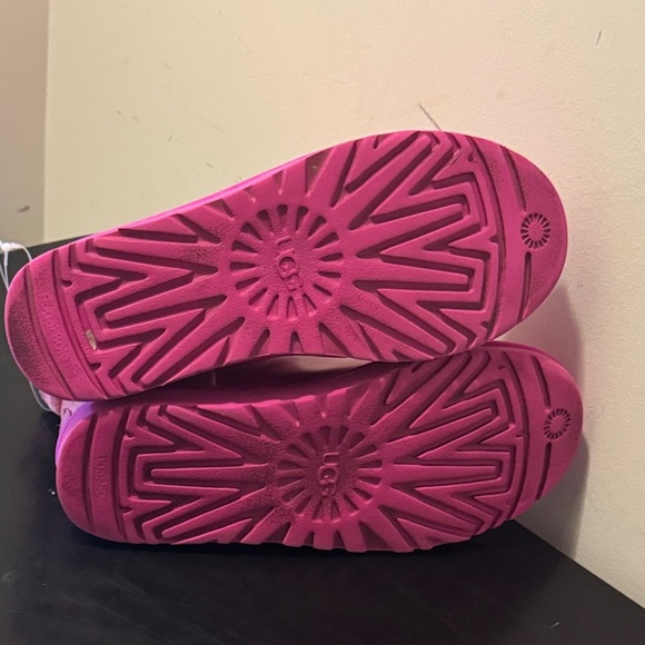 UGG Pink Metallic Ankle Boots - Picture 11 of 14